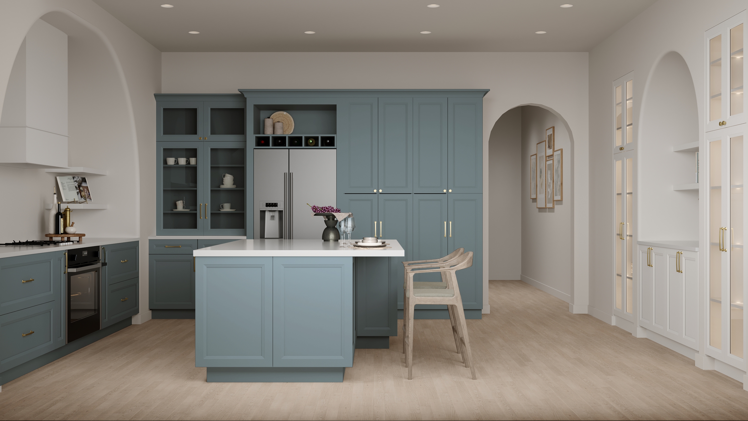 Sydney Plus CNC 105 S Adirondack Blue