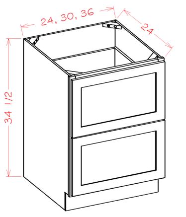 2 Drawer Bases