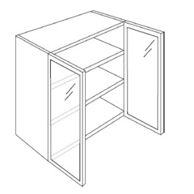 Aluminum Frame Double Glass Door Vertical