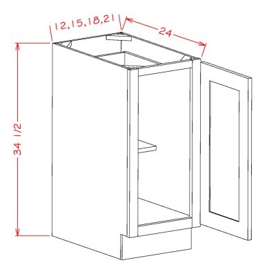 Full Height Single Door Bases