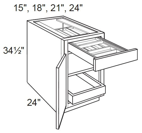Single Door Base Cabinets