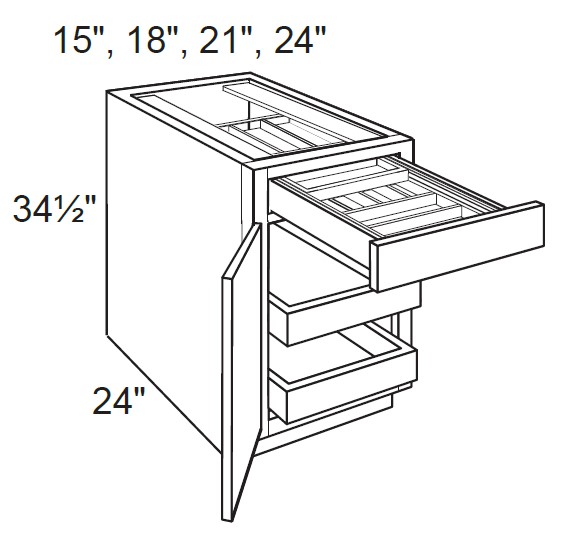 Single Door Base Cabinets