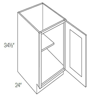 Full Height Single Door Base Cabinet