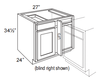 Blind Corner Base Cabinet
