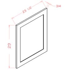 Panels - Base Decorative End Panel