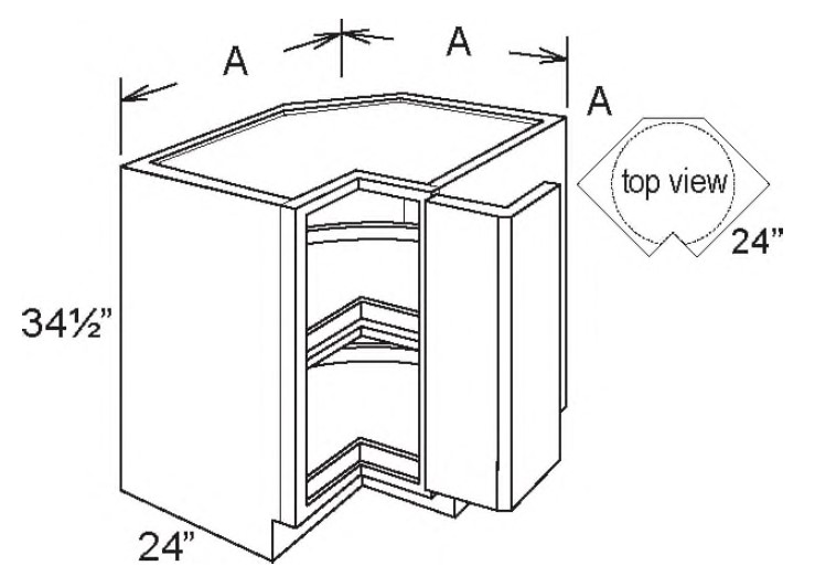 Corner Base Super Susan