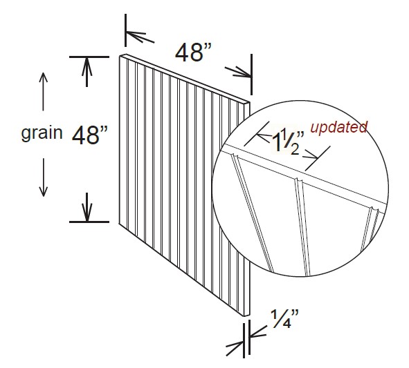 Finished Beaded Panel Skin