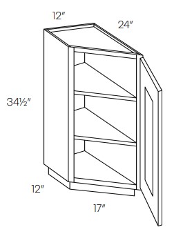 Angle Base End Cabinet