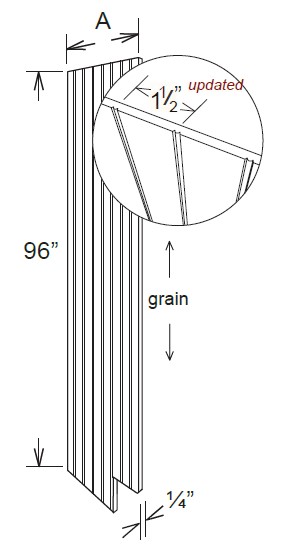 Tall End Beaded Panelnfinished End Skin