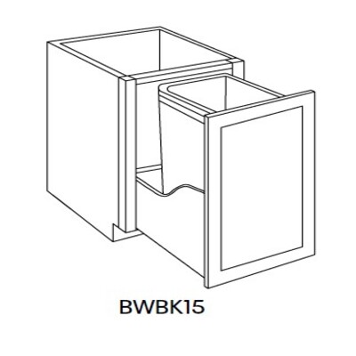 Waste Basket Cabinet
