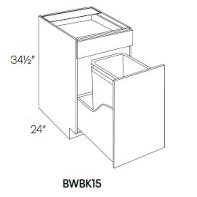 Waste Basket Cabinet