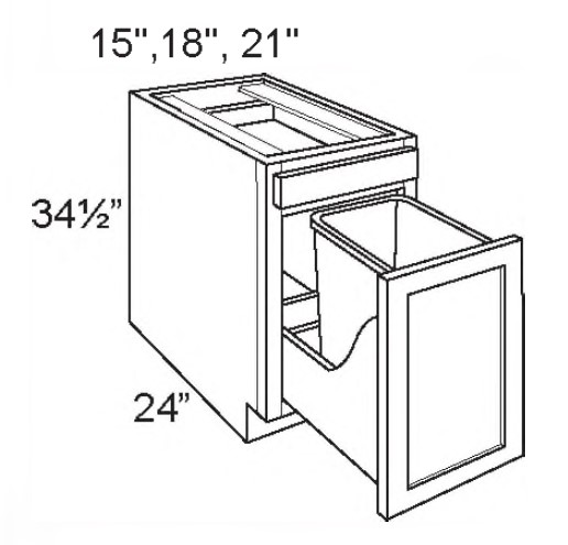 Base Waste Basket Standard Base