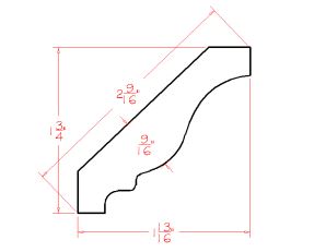 Crown Moulding - Classic Crown Moulding