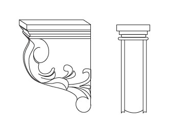 Corbels - CORBEL56