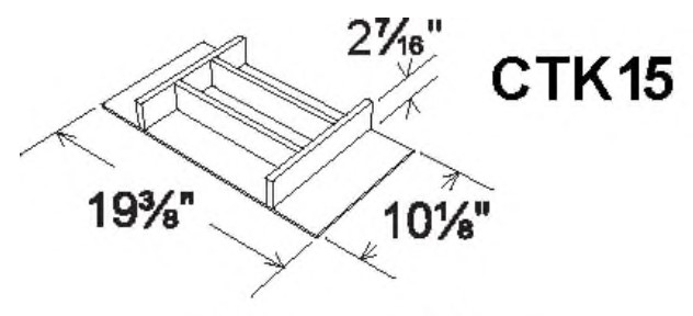 Drawer Insert Kit Cutlery Tray Divider Insert