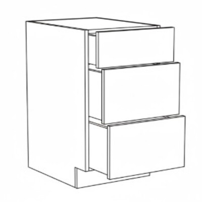 Base Cabinet with Three Drawers