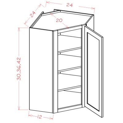 Diagonal Corner Wall