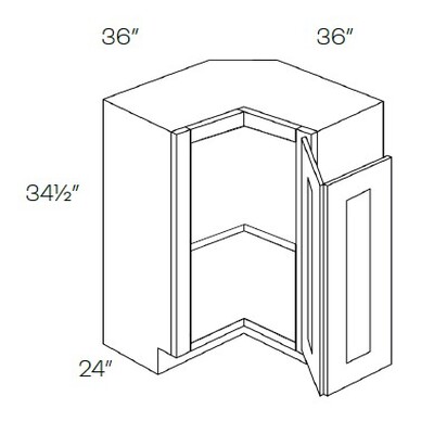 Easy Reach Corner Base Cabinet