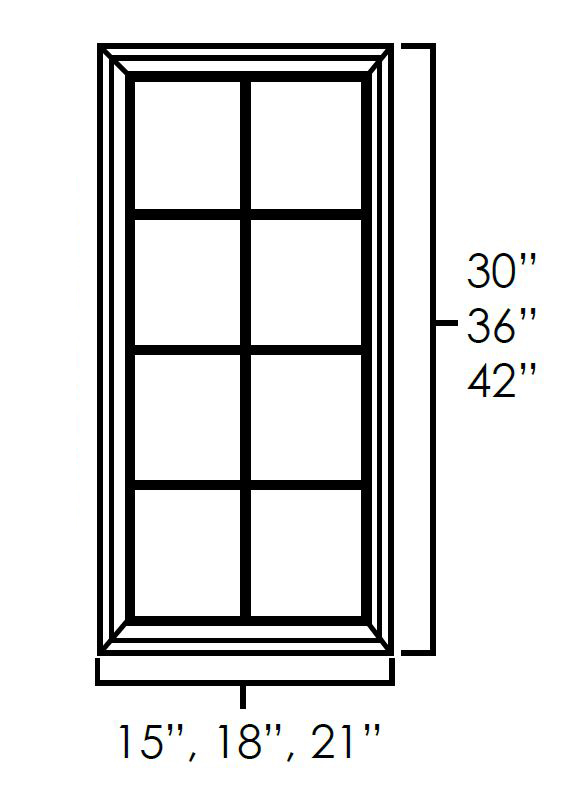 Single Glass Doors