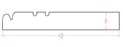 Mouldings - Furniture Base Moulding