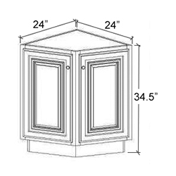Angle Base Cabinet