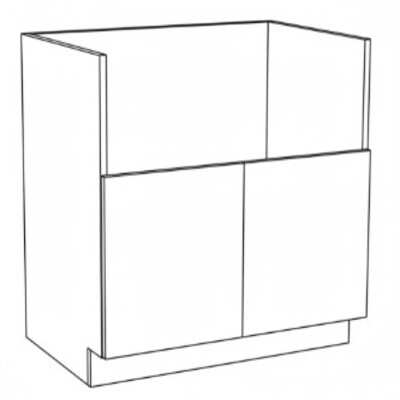 Farm Sink Base Cabinet with Double Doors