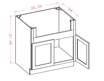 Farm Sink Base