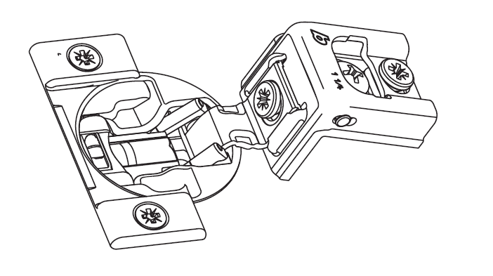 Hinge Standard Full Overlay Soft Close