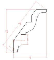 Crown Moulding - Inset Crown Moulding