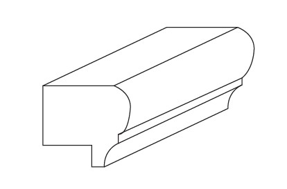 Light Rail Moldings - LRM8