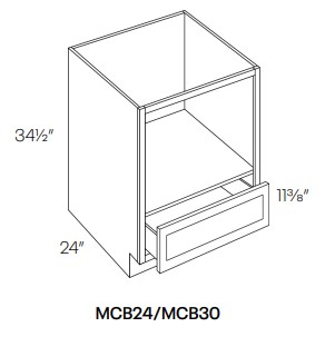 Microwave Base Cabinet