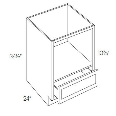 Microwave Base Cabinet