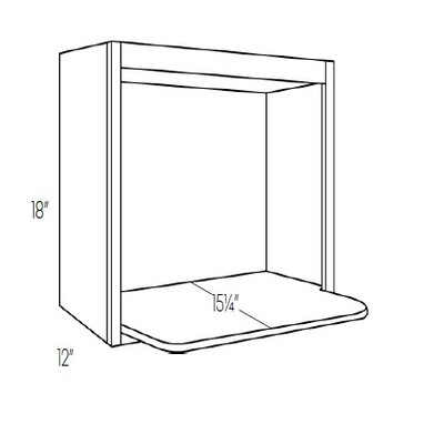 Microwave Cabinet Shelf