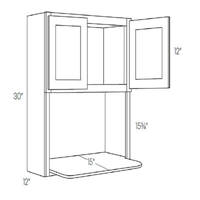 Microwave Cabinet