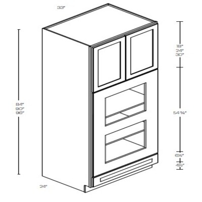 Double Oven Cabinet