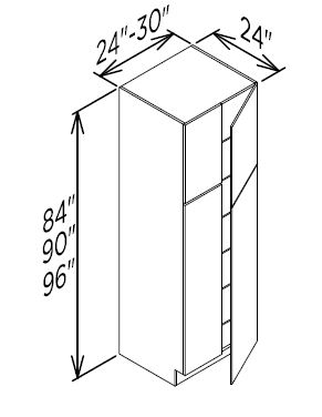Double Door Pantry Cabinet