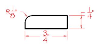 Mouldings - Scribe Moulding