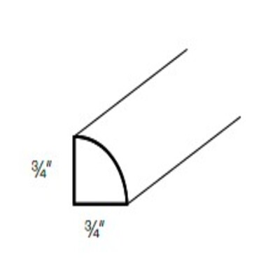 Shoe Molding - 8 Feet long