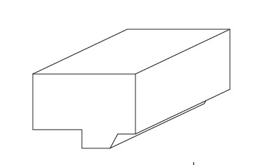 Light Rail Moldings - SLRM8