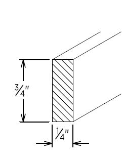 Square Scribe Molding
