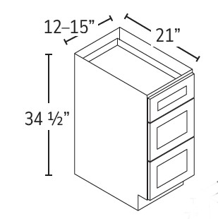 Vanity Drawer Base