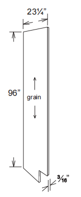 Tall End Panel