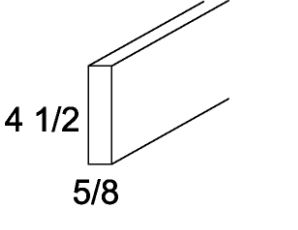 Moulding - Toe Kick