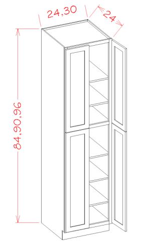 Utility Cabinets - Four Doors