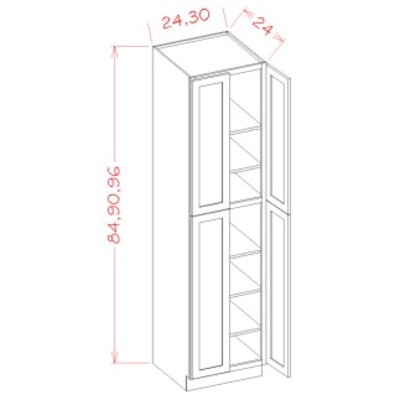 Utility Cabinets - Four Doors