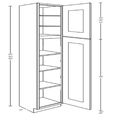 Single Door Utility Cabinet