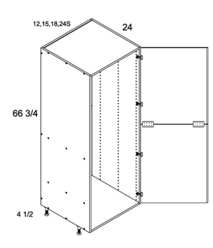 Tall Open Utility with Two Door