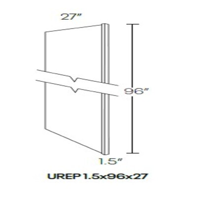 Refrigerator End Panel