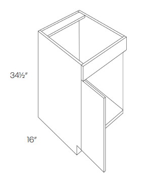 1 Door Vanity Base Cabinet