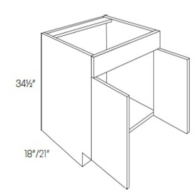 2 Door Vanity Base Cabinet